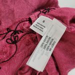 Beach By Exist Womens Romper Small Pink V-Neck Tassels Spaghetti Strap Photo 9