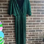Revolve House of Harlow 1960 x  Metallic Green Maxi Gown Photo 3