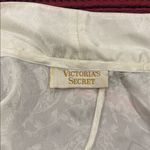 Victoria's Secret Vintage  white satin robe size S/M gold label Photo 5