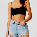 BLANK NYC Designer Denim Jean Shorts Beachy Raw Hem Womens Sz 30 Light Wash Photo 0