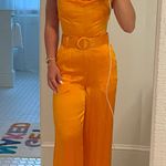 Nicholas Orange Jumpsuit Size 00 Photo 1