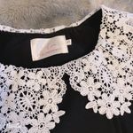 Kpop Blackpink Rose Black Blazer Gold Button White Lace Cropped Top Shirt Blouse Size XS Photo 5