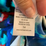 Mario Serrani Italy Watercolor Abstract Sheath 14 Photo 3