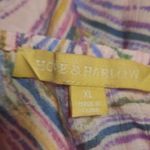 Hope & Harlow Multicolored Blouse Size Extra Large Purple Photo 2