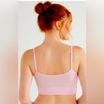 Joyspun Women's Square Neck Ribbed Bralette Size XS Pink Photo 1