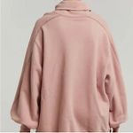 LIT Active Whisper Oversized Turtleneck Sweatshirt Pink Size XS Photo 1