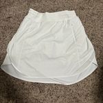 Lululemon  Hotty Hot White High-Rise Long Lined Performane/Athletic Skirt Size 2 Photo 2