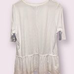 Peter Millar NWT  Richmond Spiders ruffled hem white oversized t-shirt- size XL Photo 2