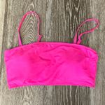 SheIn Swimwear Sz L Bright Pink Bikini Top Adorable!! Photo 1