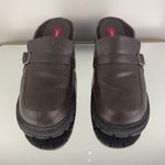 Unionbay Vintage 90s Y2K Brown Chunky Heel Slip On Loafers Photo 5