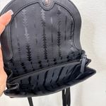 THACKER Black Quilted NIKKI Nylon Crossbody Clutch Wallet Photo 3