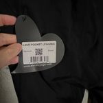Electric yoga  HR love pocket leggings black size medium Photo 6