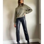 Aritzia Wilfred Melina Cropped Pant Vegan Leather Photo 1