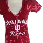 INDIANA HOOSIERS Bleached Tie Dye Tee Size undefined Photo 1