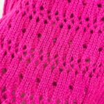 Aeropostale  Sweater Womens Large Open Knit Y2k Dopamine Mall Goth Indie Fairy Photo 5