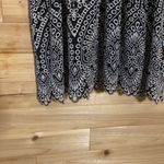 Akemi & Kin Anthropologie Size 2 Oversized Brooke Eyelet Dress Black Photo 6