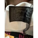 Worthington Sleevless Top Stripe Faux Leather Dressy Geometric size large Photo 6