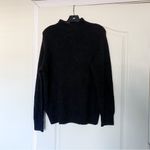 Jenni Kayne Sweater Oversized Cotton Ribbed Knit Alpaca Wool Charcoal XXS EUC Photo 1