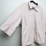 George Womens Shirt 26/28W Cotton Stretch Business Workwear Office Career Dressy White Size 26W Photo 4