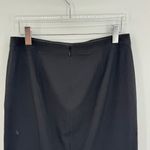 J.Crew  skirt women's 10 pencil midi black career office work minimalist lined Photo 3