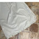 Shadow Line Vintage Cream Undergarment Slip With Lace Slit Small Photo 2