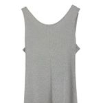 Vintage 90’s Scoop Neck Slip Midi Belted Chain Silver Dress Size 8 by K Studio Gray Size L Photo 9