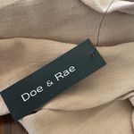 Doe & Rae NWT paper bag waistband patents with pockets S 100% cotton Photo 8