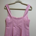 Show Me Your Mumu Woods Mini Dress Pink Faux Leather Photo 7