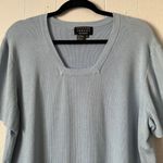 Spenser Jeremy Sweater Womens 2X Silk Stretch Business Casual Career Office Chic Blue Photo 2