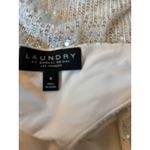 Laundry by Shelli Segal  White Sequined Dress - Size S Photo 15