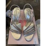 Kate Spade New York Women's Size 7.5M 258280 Makenna Crystal Sandals Rose Gold Photo 6