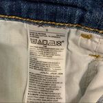 Old Navy Shorts Womens 0 Blue Boyfriend Denim Button Fly Raw Hem Distressed Photo 3