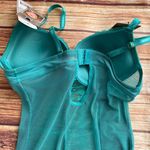 Daisy Fuentes Women’s Intimates Push Up Teddy Flirty Lace Green Size Medium Photo 6