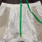 SheIn  White and Tan High Rise Jean Shorts Photo 7