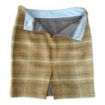 J.Crew  'Sunnie Pencil Skirt' in Mustard Tweed size 6 Photo 6