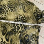 Misook EXCLUSIVELY  Clear Sequin Paillette Leopard Print‎ Zip Up Jacket MEDIUM Photo 4