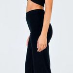 Princess Polly Latiana Terry Cloth Pants Black Size 4 Photo 0