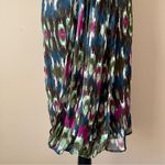 Democracy  | Colorful Draped Sleeveless Cocktail Dress Sz L Photo 6