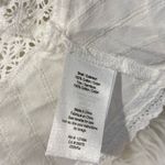 Heartloom  Andress Eggshell Washed Cotton Voile Cap Sleeve w/Lace Trim S/M NWT Photo 6