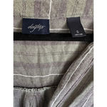 Daytrip  Plaid Button Down Blouse size small soft material green light weight Photo 2