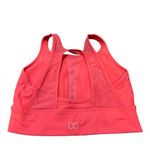 CALIA Coral Sports Bra Size S Scallop Mesh Detail • Supportive Athletic Pink Photo 3
