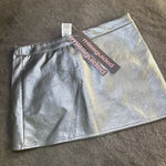 Missguided  Silver Skirt Metallic Photo 0