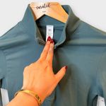 Alo Yoga SoftSculpt Precision ¼ Zip Long Sleeve – Size S (Olive Green) Photo 3