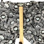 Rag and Bone Kenzo Gray Black Blue Iridescent Floral Zip Ankle Stretch Skinny Jeans Sz 38 / 8 Photo 6