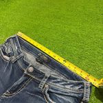 Silver Jeans 33/31 Aiko Mid Slim Bootcut Denim Rhinestones Embellished Studded Photo 4