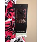 Coco reef  Bra Sized Swimwear Floral Print Pink White Black Tankini Top 34DD Photo 1