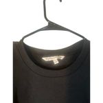 Rebecca Minkoff  Black Gracie Cold Shoulder Ruffle Knit Sweater Woman Sz L Photo 6