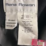 Rena Rowan  Vintage Wool Maxi Skirt Black 10 Photo 4