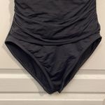 La Blanca Women's  Halter Bandeau Sweetheart Black Swimsuit Size 12 EUC #2231 Photo 3