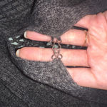 Free People  90s Open Front Knit Cape with Crochet Back‎ Boho Festival One size Photo 4